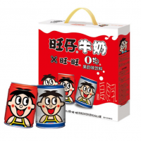 旺旺旺仔牛奶送禮佳品6原味+6原味O泡 245ml*12