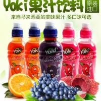 馬來西亞進(jìn)口 Yoki 洋一力多汁橙汁飲料