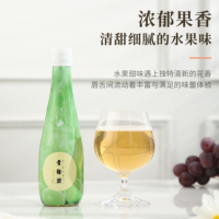 青梅酒批發(fā) 微醺女士夜場KTV用酒果味起泡酒330ml