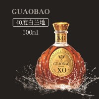 朗威古堡酒水網(wǎng)紅高度酒500ml古澳堡XO白蘭地