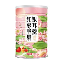 紅棗堅(jiān)果銀耳羹 速溶沖泡 早餐代餐 500g